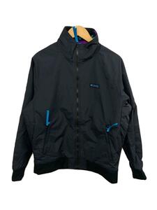 Columbia◆FALMOUTH JACKE/S/ナイロン/BLK/無地