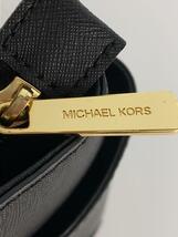 MICHAEL KORS◆JET SET TRAVEL/トートバッグ/PVC/ブラック/無地/35T5GTVT3L_画像8