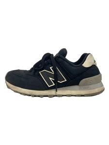 NEW BALANCE◆ローカットスニーカー/23.5cm/BLK/WL574EMB