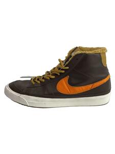 NIKE◆ハイカットスニーカー/26cm/BRW/フェイクレザー/371761-201