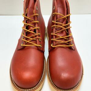 RED WING◆6 CLASSIC ROUND/US7/BRW/レザー/8166の画像6