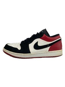 NIKE◆AIR JORDAN 1 LOW/エアジョーダンロー/ホワイト/553558-116/28cm