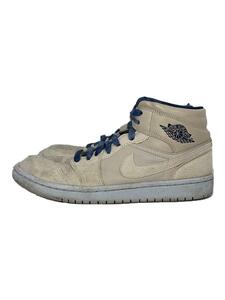 NIKE◆AIR JORDAN 1 MID SE_エアジョーダン 1 ミッド SE/25.5cm/IVO