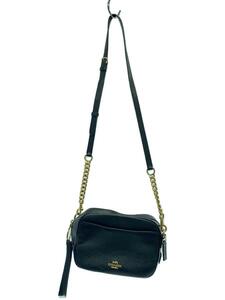 COACH◆ショルダーバッグ_カメラバッグ_オールレザー/レザー/BLK