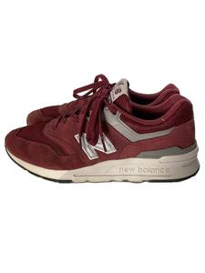 NEW BALANCE◆CM997//ボルドー/26.5cm/BRD/スウェード