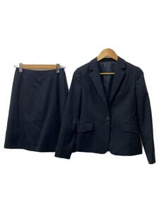 UNITED ARROWS green label relaxing* jacket / skirt / suit /38/ polyester /BLK/ stripe /3522-144-0876