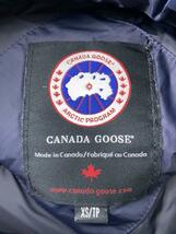 CANADA GOOSE◆ダウンジャケット/XS/ナイロン/NVY/無地/3336M R_画像3