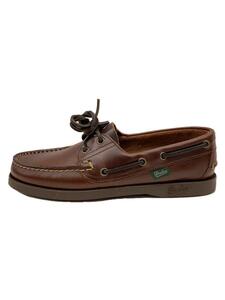 Paraboot*BARTH/MARINE/ deck shoes /UK5.5/BRW/ leather /780001