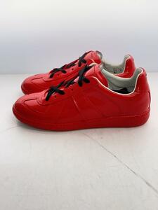 Maison Margiela◆ローカットスニーカー/36/RED/エナメル/S58WS0109/ジャーマントレーナー/REPLICA/パテント