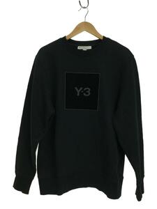 Y-3◆スウェット/L/コットン/BLK