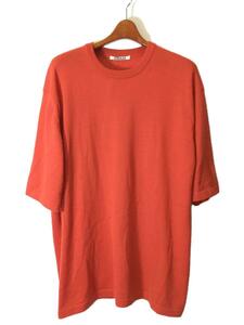 AURALEE◆23SS/CASHMERE HARD TWIST KNIT TEE/ニットTシャツ/5/カシミア/A23ST02CT//