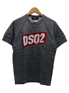 DSQUARED2◆Tシャツ/XS/コットン/GRY/無地/s74gu0111//