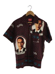 Supreme◆シャツ/S/コットン/17SS/Obama Shirt/オバマ/オープンカラー/半袖シャツ//