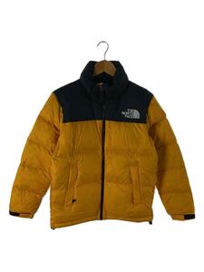 THE NORTH FACE◆NUPTSE DOWN JKT_ヌプシダウンジャケット/S/ナイロン/YLW