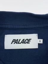 PALACE◆ロゴプリントロングスリーブTシャツ/S/コットン/NVY_画像3