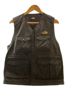 THE NORTH FACE◆FIREFLY CAMP VEST_ファイヤーフライキャンプベスト/M/アクリル/BLK
