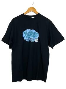 X-LARGE◆23AW/GRAFFITI BOMBING SS TEE/L/コットン/BLK/プリント/101233011028