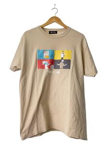 WIND AND SEA◆Tシャツ/L/コットン/BEG/WDS-JUJUTU-1