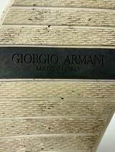 GIORGIO ARMANI◆ローカットスニーカー/UK6/BLK/レザー/X2X031_画像5