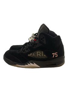 NIKE◆AIR JORDAN 5 RETRO BCFC/エアジョーダンレトロ/ブラック/AV9175-001/27.5cm