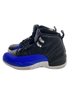 NIKE◆AIR JORDAN 12 RETRO_エアジョーダン 12 レトロ/24.5cm/BLU