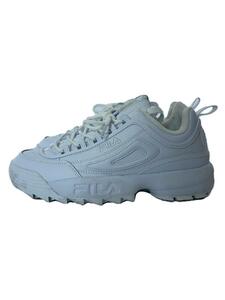 FILA◆ローカットスニーカー/24.5cm/WHT/レザー/5VF80170-100