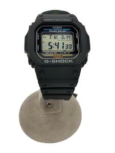 CASIO◆ソーラー腕時計_G-SHOCK/デジタル/ラバー/BLK/BLK