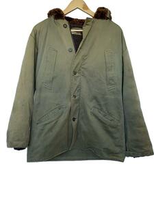 MILITARY◆40s/B-9/CONMAR/ジップ/ミリタリージャケット/コットン/KHK/