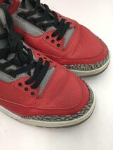 NIKE◆AIR JORDAN 3 RETRO SE/エアジョーダン 3 レトロ/レッド/CK5692-600/28cm/R_画像6