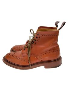 Tricker’s◆カントリーブーツ/ウイングチップ/27cm/UK8.5/ブラウン/レザー/2508