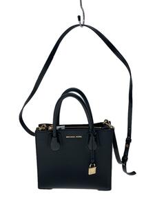 MICHAEL KORS◆ミディアムメッセンジャー/2WAY/ショルダーバッグ/レザー/ブラック/30S0GM9M6L