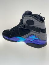 NIKE◆AIR JORDAN 8 RETRO/エアジョーダンレトロ/ブラック/305381-025/28cm/BLK_画像6