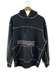 Supreme◆パーカー/L/コットン/BLK