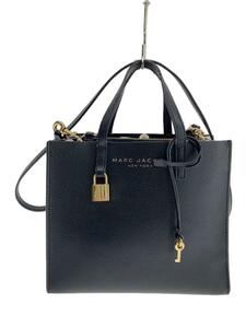 MARC JACOBS◆ショルダーバッグ/レザー/BLK/無地/M0015685