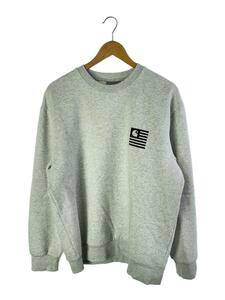 Carhartt◆スウェット/L/コットン/GRY