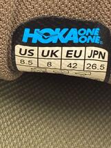 HOKA ONE ONE◆ホカオネオネ/ローカットスニーカー/26.5cm/カーキ/1105689btol/ヨゴレ有_画像5