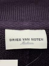 DRIES VAN NOTEN◆ファートリミングスウェット/M/コットン/PUP/無地_画像3