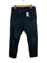 THE NORTH FACE PURPLE LABEL◆STRETCH TWILL TAPERED PANTS/32/コットン/BLK/ブラック_画像1