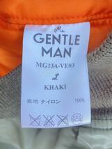 Mr.GENTLEMAN◆ベスト/L/ナイロン/KHK/MG13A-VE03/カーキー/_画像4