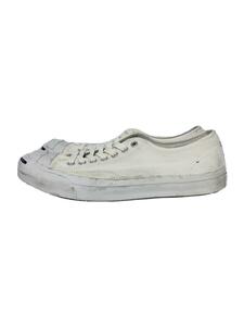 CONVERSE◆JACK PURCELL/ジャックパーセル/キャンバススニーカー/1R193/ホワイト/27.5cm