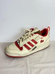 adidas◆FORUM LOW HOME ALONE_フォーラムロー ホームアローン/27cm/WHT