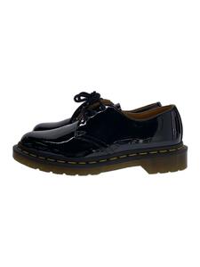 Dr.Martens◆ドレスシューズ/UK4/BLK/エナメル