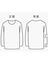 UNION◆長袖Tシャツ/3/コットン/WHT_画像8