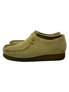 Clarks◆wallabee/ワラビーシューズ/UK8/BEG/スウェード/261555157080/スレ有