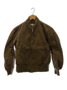 Engineered Garments◆Aviator Jacket Flight Satin Nylon/XS/ナイロン/KHK