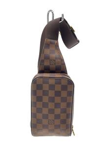 LOUIS VUITTON◆LOUIS VUITTON N51994/ジェロニモス/ウエストバッグ/PVC/BRW/総柄/LV/ロゴ