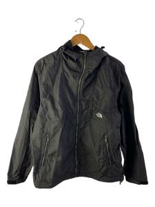 THE NORTH FACE◆NYLON DENIM COMPACT JACKET_ナイロンデニムコンパクトジャケット/M/ナイロン/GRY