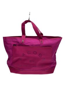 MARC BY MARC JACOBS◆トートバッグ/コットン/PNK/ビッグトート