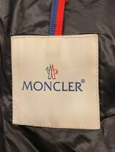 MONCLER◆CLASSE1/アニメーションタグほつれ/ダウンジャケット/2/ナイロン/ブラック/G32-003_画像3