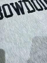 Champion◆bowdoin/刺繍タグ/スウェット/XL/コットン/グレー_画像5